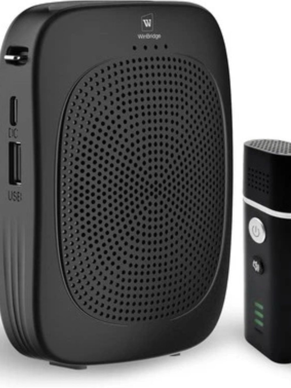 Bluetooth Voice Amplifier with Wireless Lavalier Lapel Microphone C006 NEW